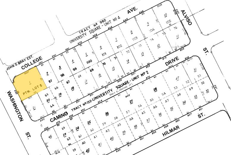 225 Washington St, Santa Clara, CA for sale Plat Map- Image 1 of 1