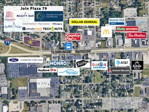 2401-2437 W 26th St, Erie, PA - AERIAL map view