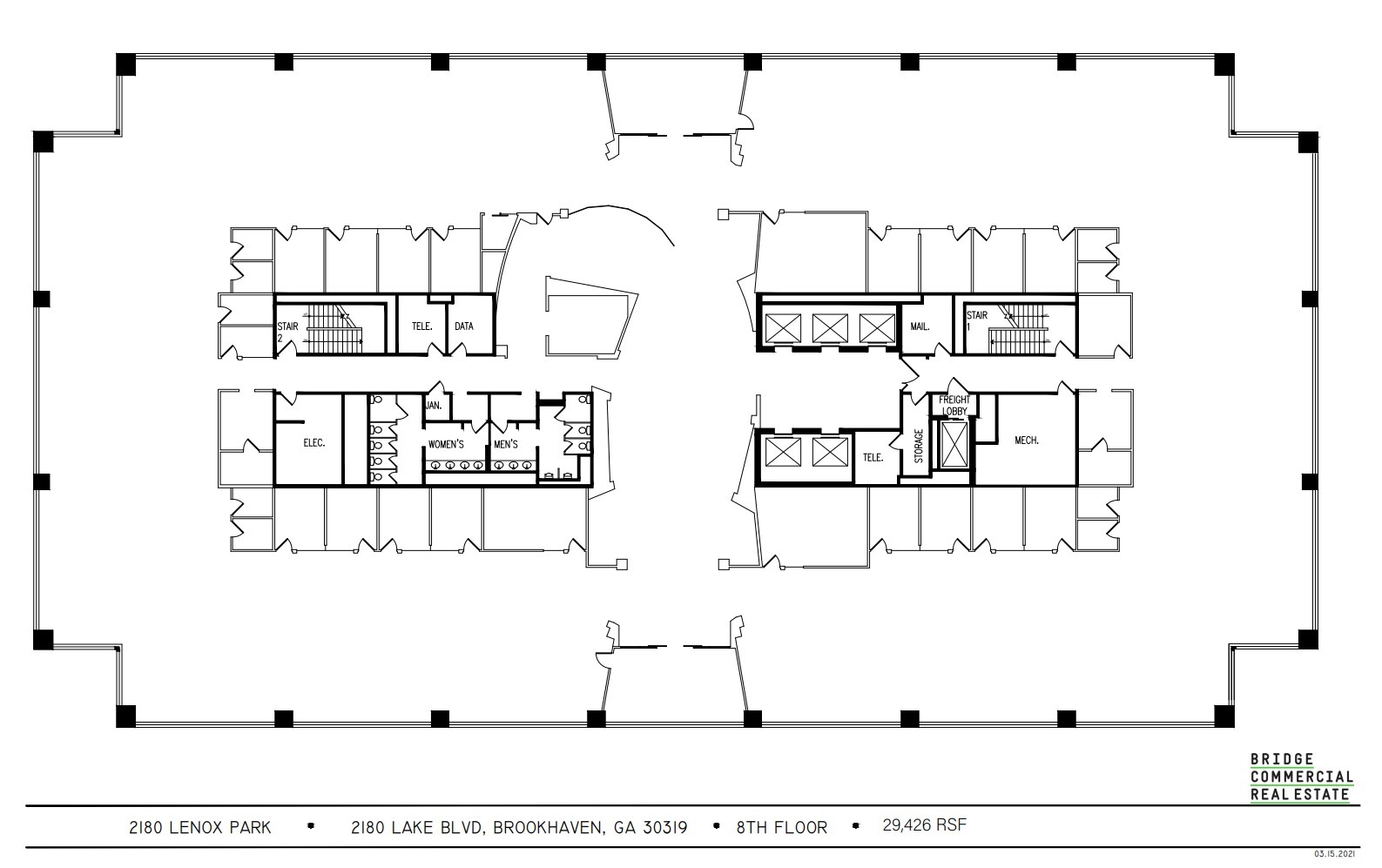 1277 Lenox Park Blvd, Atlanta, GA for lease Floor Plan- Image 1 of 1