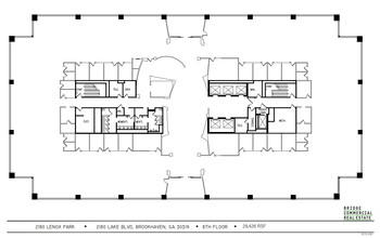 1277 Lenox Park Blvd, Atlanta, GA for lease Floor Plan- Image 1 of 1