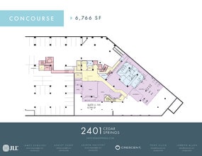 2401 Cedar Springs Rd, Dallas, TX for lease Site Plan- Image 1 of 1