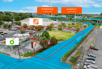 Pad to Home Depot, Lodi, NJ - aerial  map view