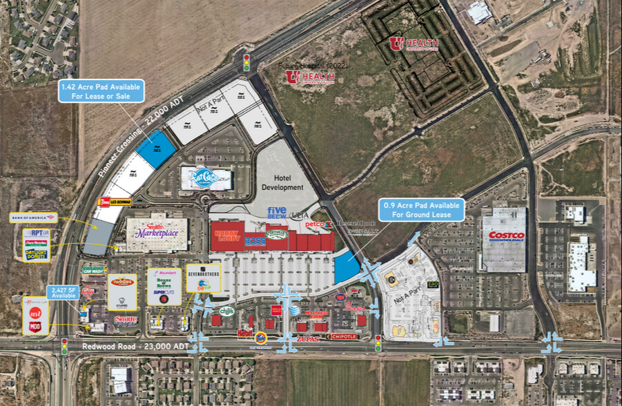 Pioneer Crossing & Redwood Rd, Saratoga Springs, UT for sale - Building Photo - Image 1 of 2