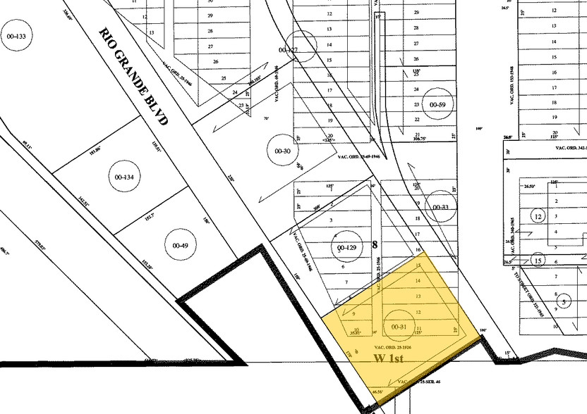 100 Rio Grande Blvd, Denver, CO for sale - Plat Map - Image 2 of 3