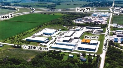 2410 Production Dr, Roca, NE - AERIAL  map view