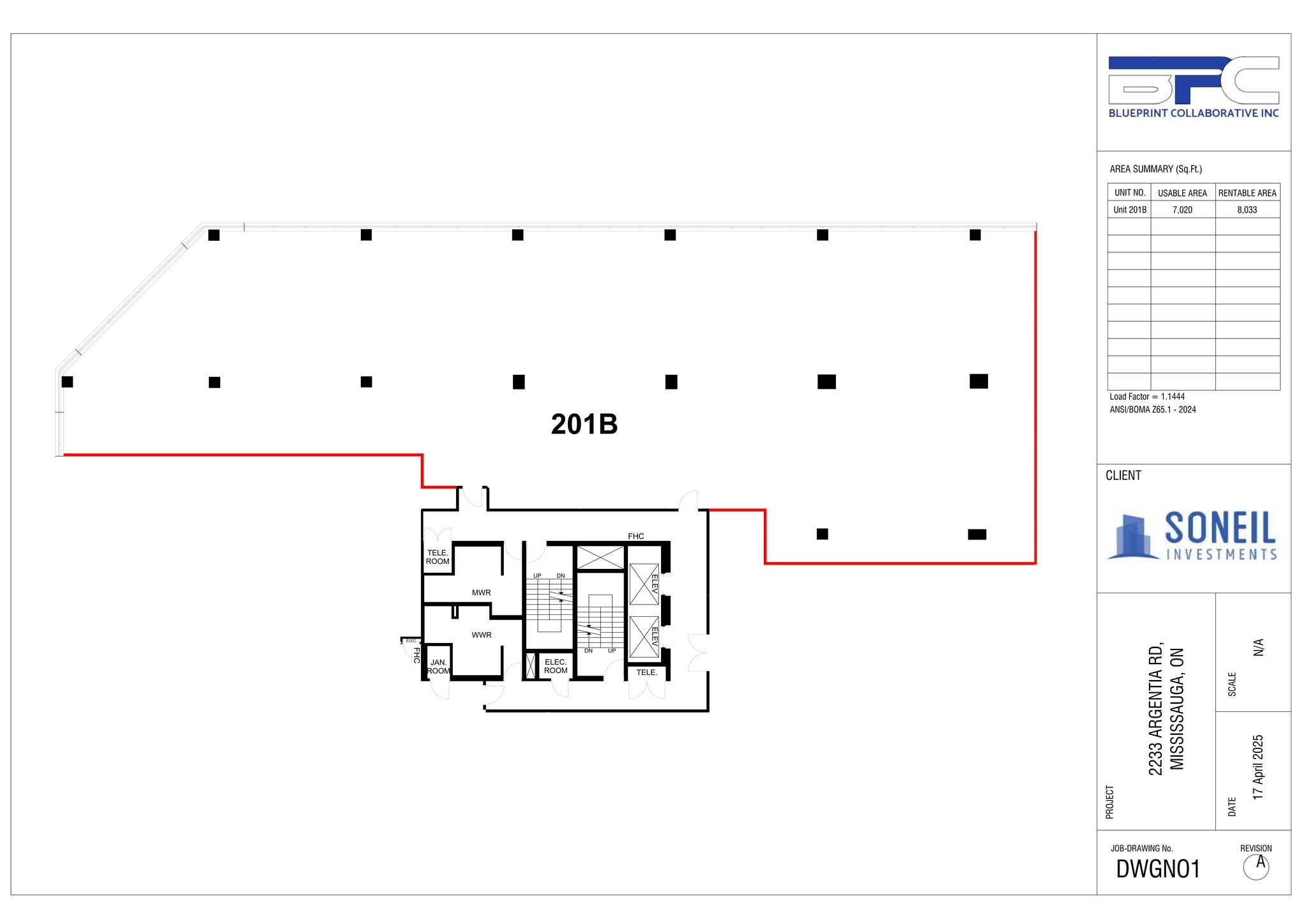 2233 Argentia Rd, Mississauga, ON for lease Site Plan- Image 1 of 18