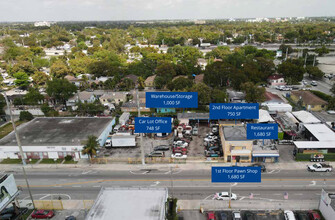 1027-1055 NW 36th St, Miami, FL - AERIAL  map view - Image1