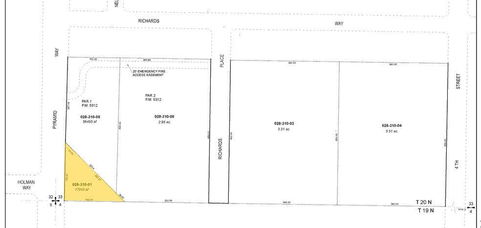 2000 Pyramid Way, Sparks, NV for lease - Plat Map - Image 2 of 2