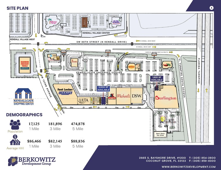 11900-12128 SW 88th St, Miami, FL for sale - Floor Plan - Image 1 of 1