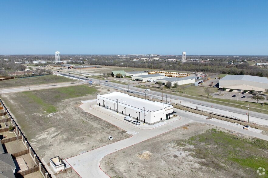 SWQ of Melissa Rd & TX-5, Melissa, TX for lease - Aerial - Image 2 of 4