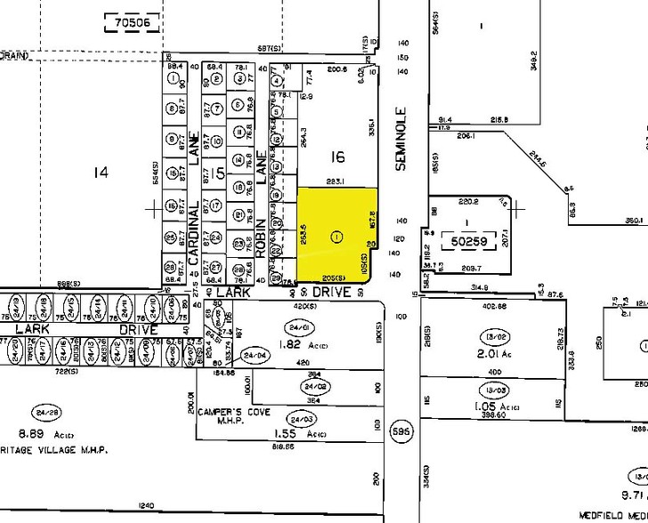 13002 Seminole Blvd, Largo, FL for lease - Plat Map - Image 2 of 5