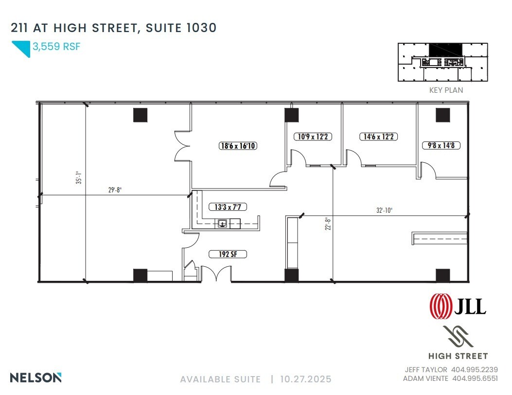211 Perimeter Center Pky NE, Atlanta, GA for lease Floor Plan- Image 1 of 2
