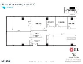 211 Perimeter Center Pky NE, Atlanta, GA for lease Floor Plan- Image 1 of 2