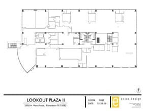 2505 N Plano Rd, Richardson, TX for lease Floor Plan- Image 1 of 1