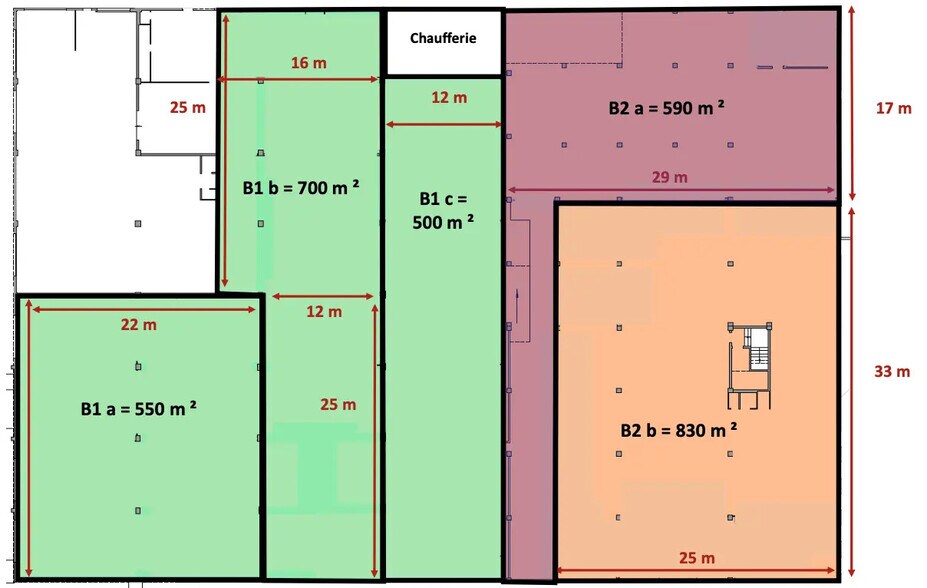 Flex in Créteil for lease - Site Plan - Image 2 of 27