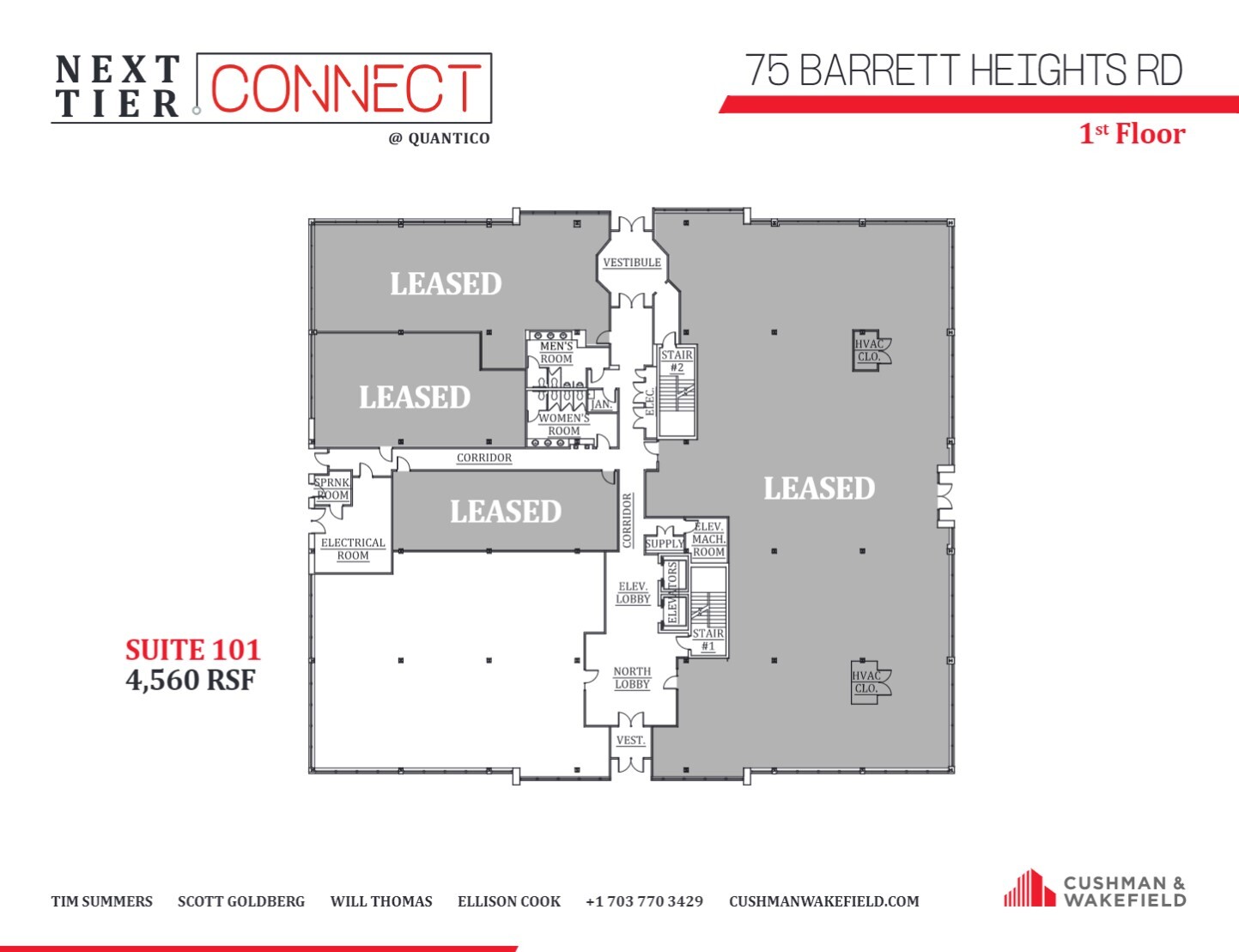 65 Barrett Heights Rd, Stafford, VA for lease Floor Plan- Image 1 of 1