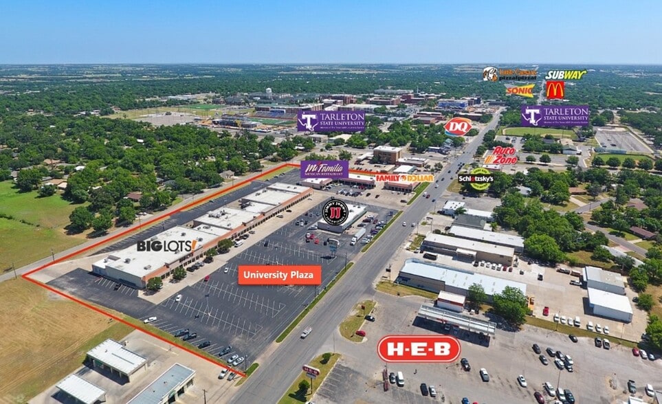 2109-2133 W Washington St, Stephenville, TX for lease - Aerial - Image 2 of 7