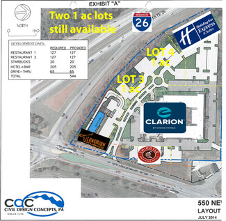 More details for 550 Airport Dr, Fletcher, NC - Land for Lease