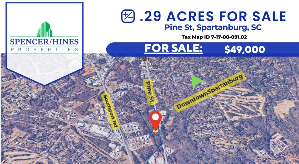 0 Pine St, Spartanburg, SC for sale - Primary Photo - Image 1 of 1