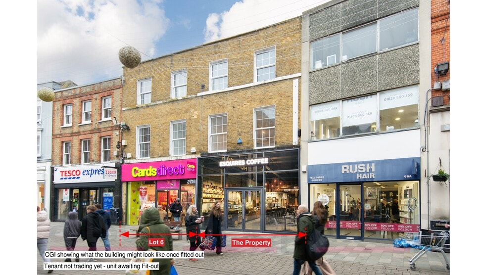 70-72 High St, Maidenhead for sale - Building Photo - Image 2 of 4