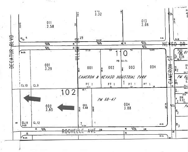 4270 S Decatur Blvd, Las Vegas, NV for lease - Plat Map - Image 3 of 55