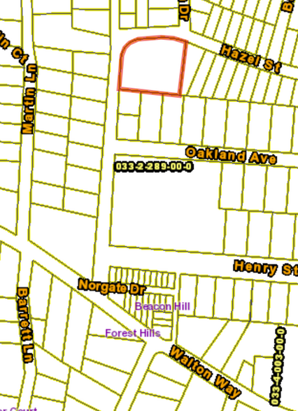 700 Bransford Rd, Augusta, GA for sale - Plat Map - Image 1 of 1