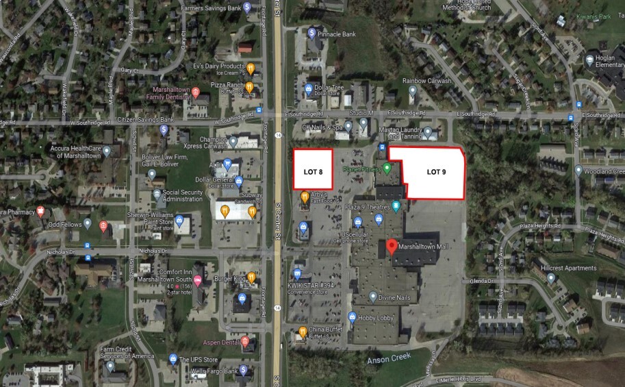 2500 S Center St, Marshalltown, IA for sale - Aerial - Image 2 of 3