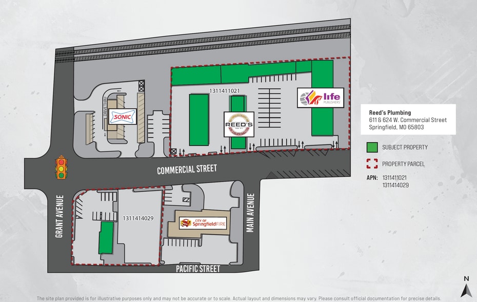600-611 W Commercial St, Springfield, MO for sale - Building Photo - Image 2 of 6