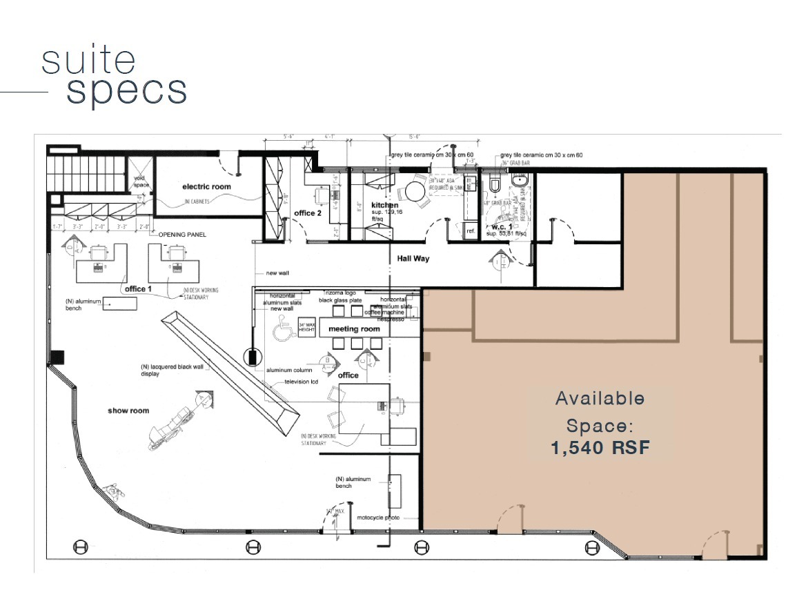 9230 W Olympic Blvd, Beverly Hills, CA for lease Floor Plan- Image 1 of 1