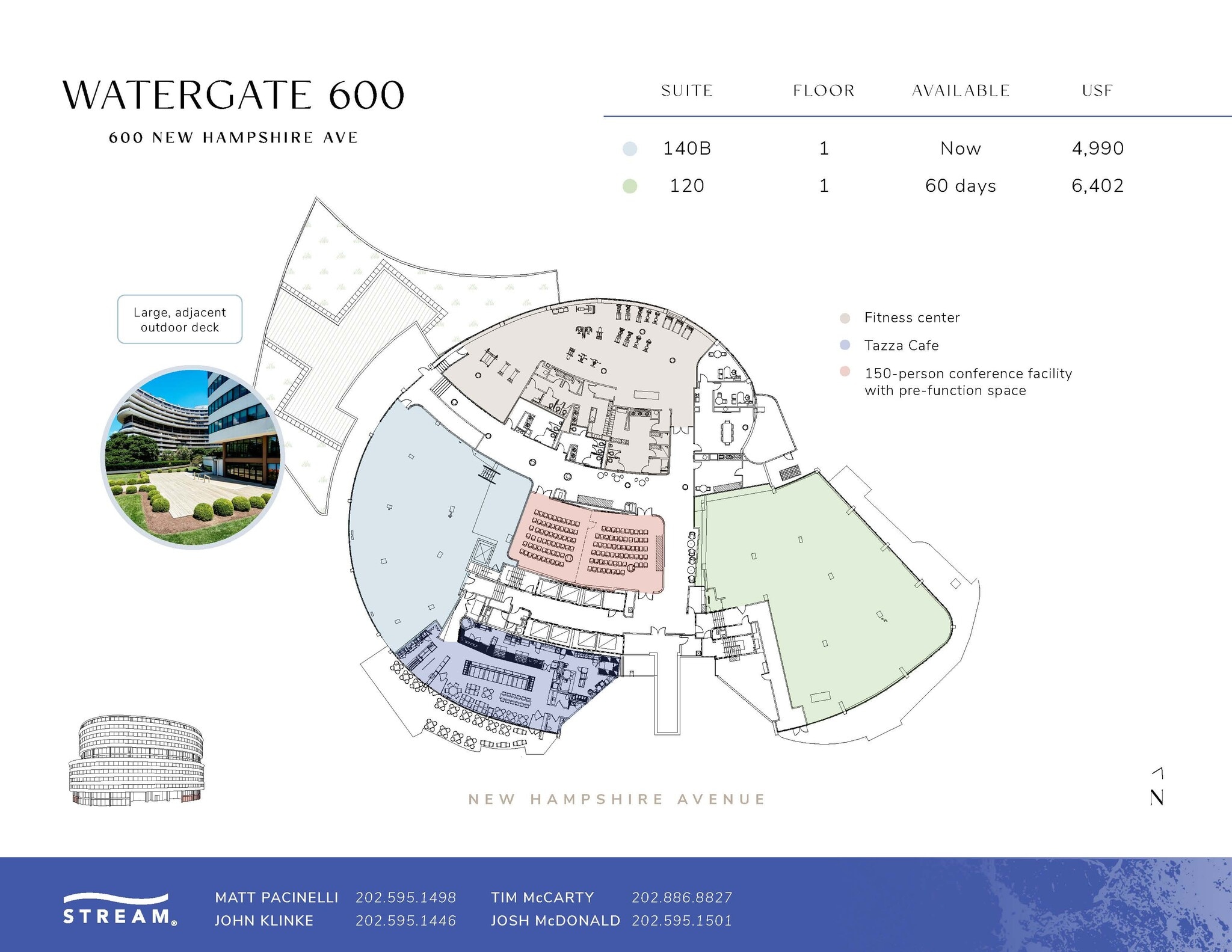 600 New Hampshire Ave NW, Washington, DC for lease Floor Plan- Image 1 of 1