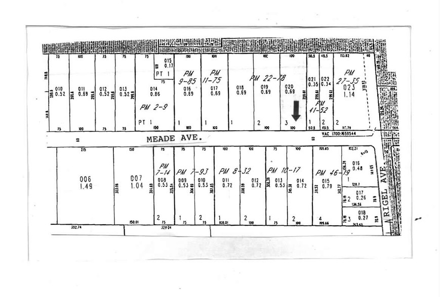 3020 Meade Ave, Las Vegas, NV for lease - Plat Map - Image 2 of 6