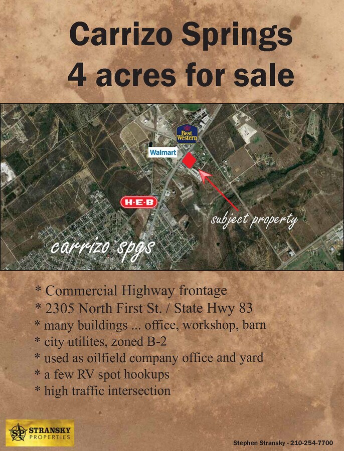 2305 1st, Carrizo Springs, TX 78834