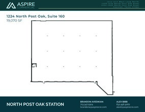 1000 N Post Oak Rd, Houston, TX for lease Floor Plan- Image 1 of 1