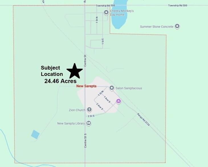 Centre St, Leduc County, AB for sale - Aerial - Image 1 of 18