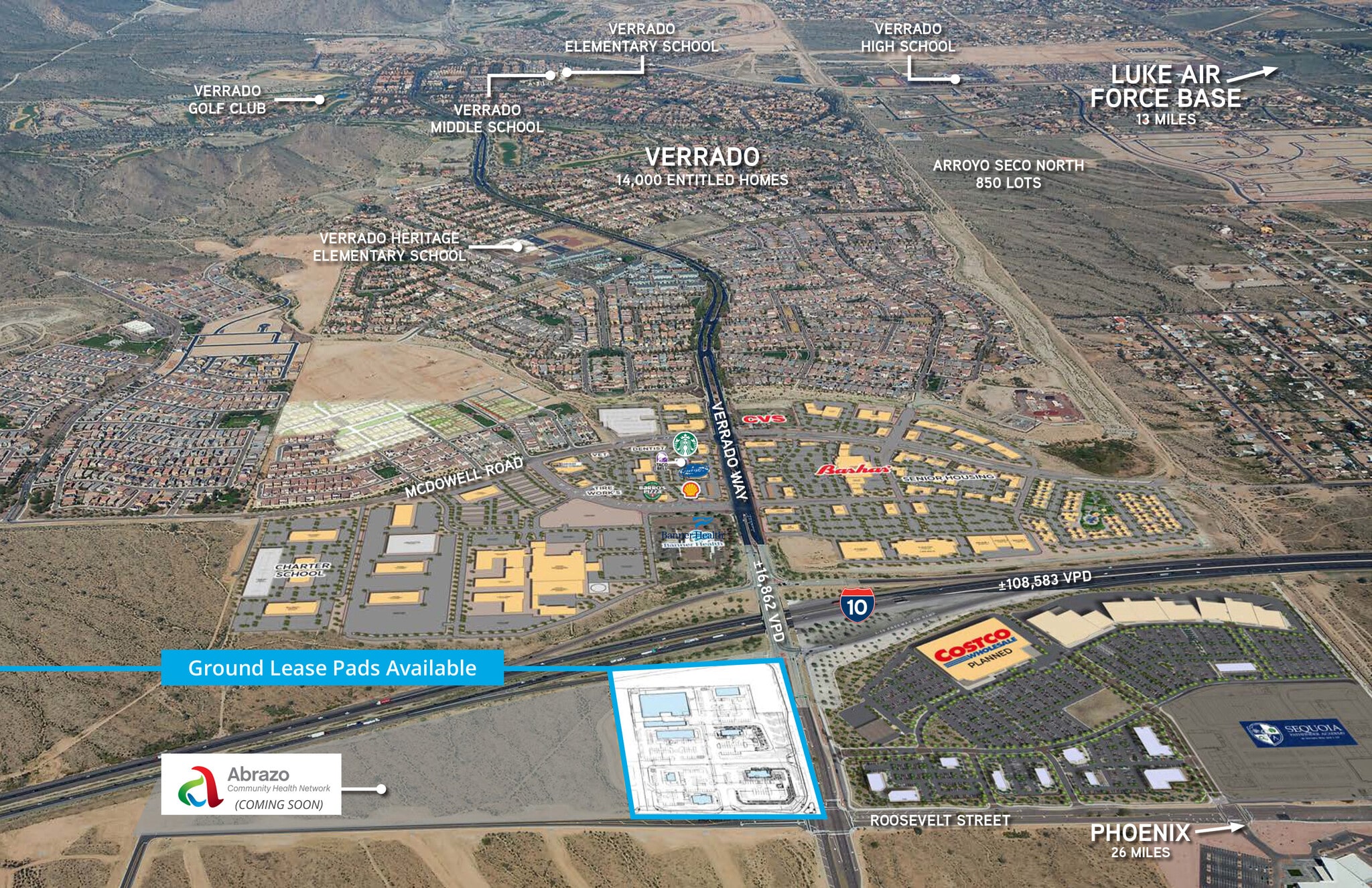 NWC Roosevelt & Verrado Way, Buckeye, AZ 85326 Buckeye Commons West