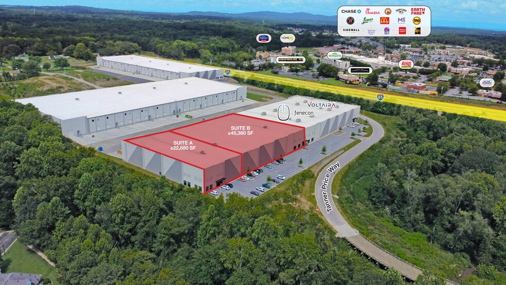 315 Tanner Price Way, Greenville, SC for lease - Building Photo - Image 2 of 7