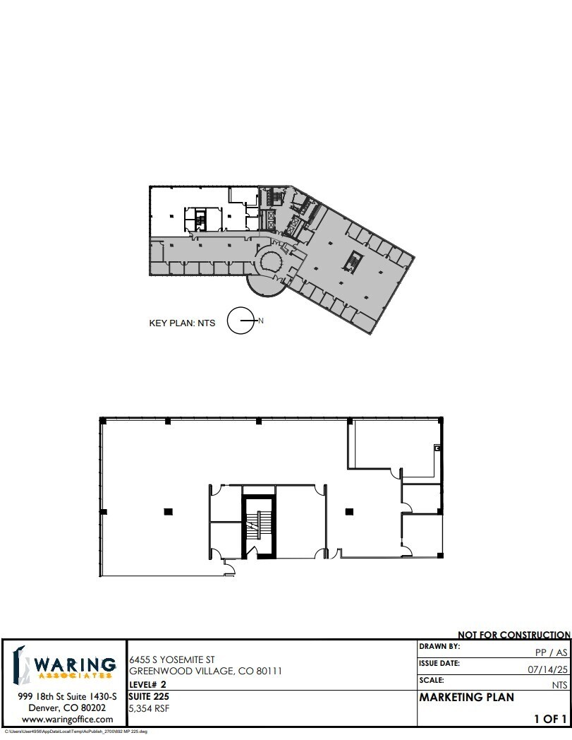 6455 S Yosemite St, Greenwood Village, CO for lease Floor Plan- Image 1 of 1