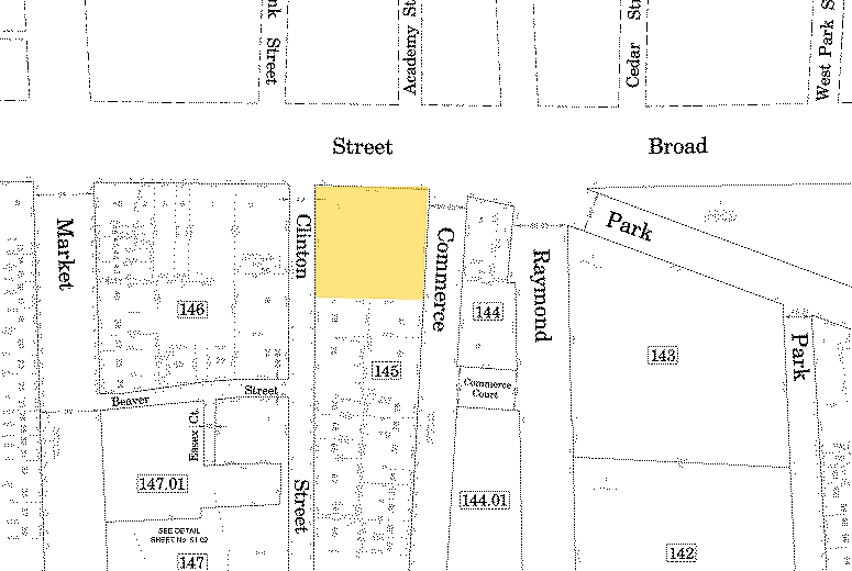 744 Broad St, Newark, NJ for sale Plat Map- Image 1 of 1