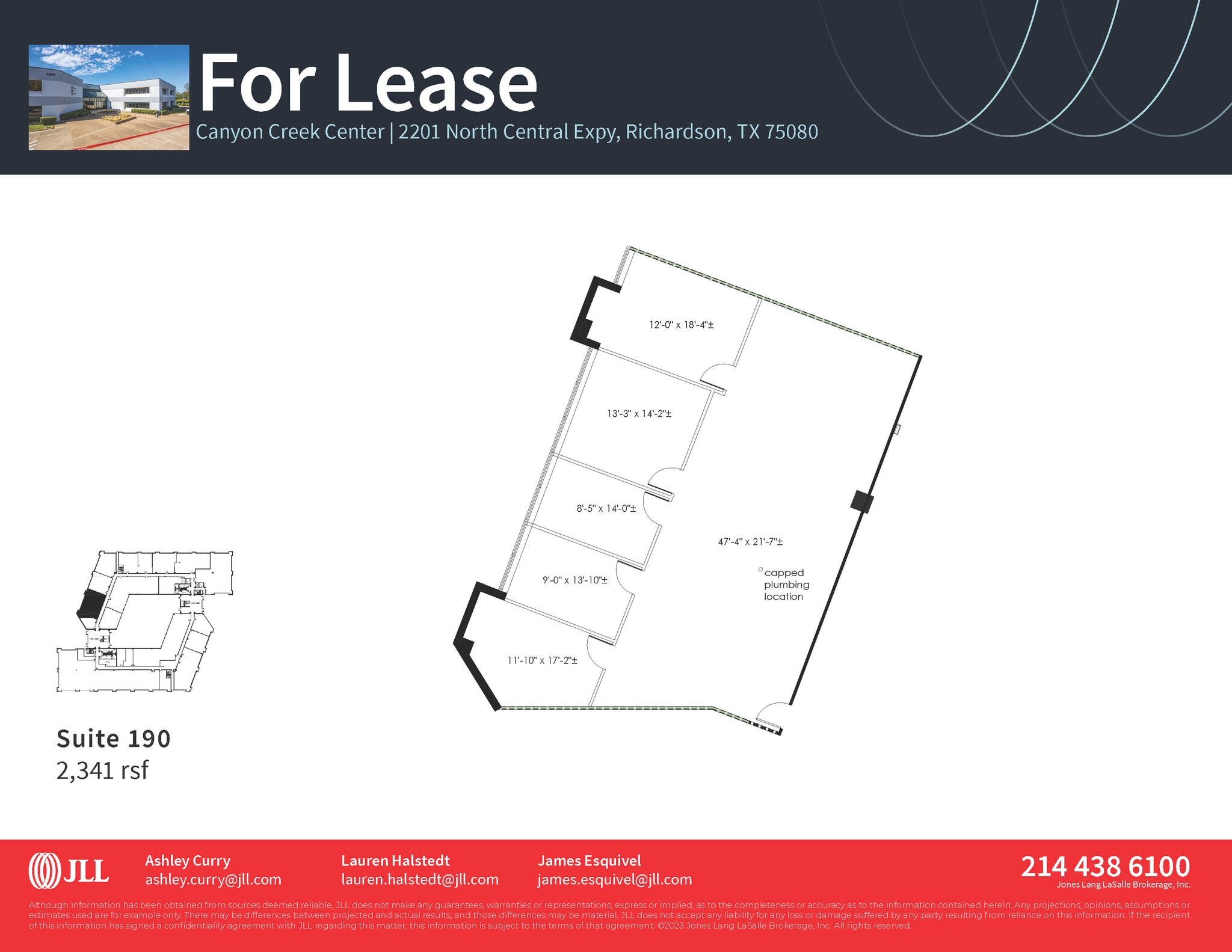 2201 N Central Expy, Richardson, TX for lease Floor Plan- Image 1 of 1