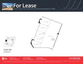2201 N Central Expy, Richardson, TX for lease Floor Plan- Image 1 of 1