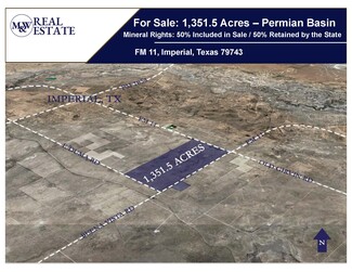 More details for FM 11, Imperial, TX - Land for Sale