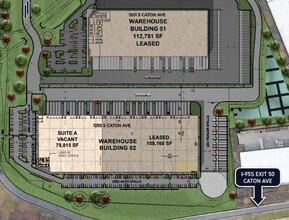 1255 S Caton Ave, Baltimore, MD for lease Floor Plan- Image 2 of 2