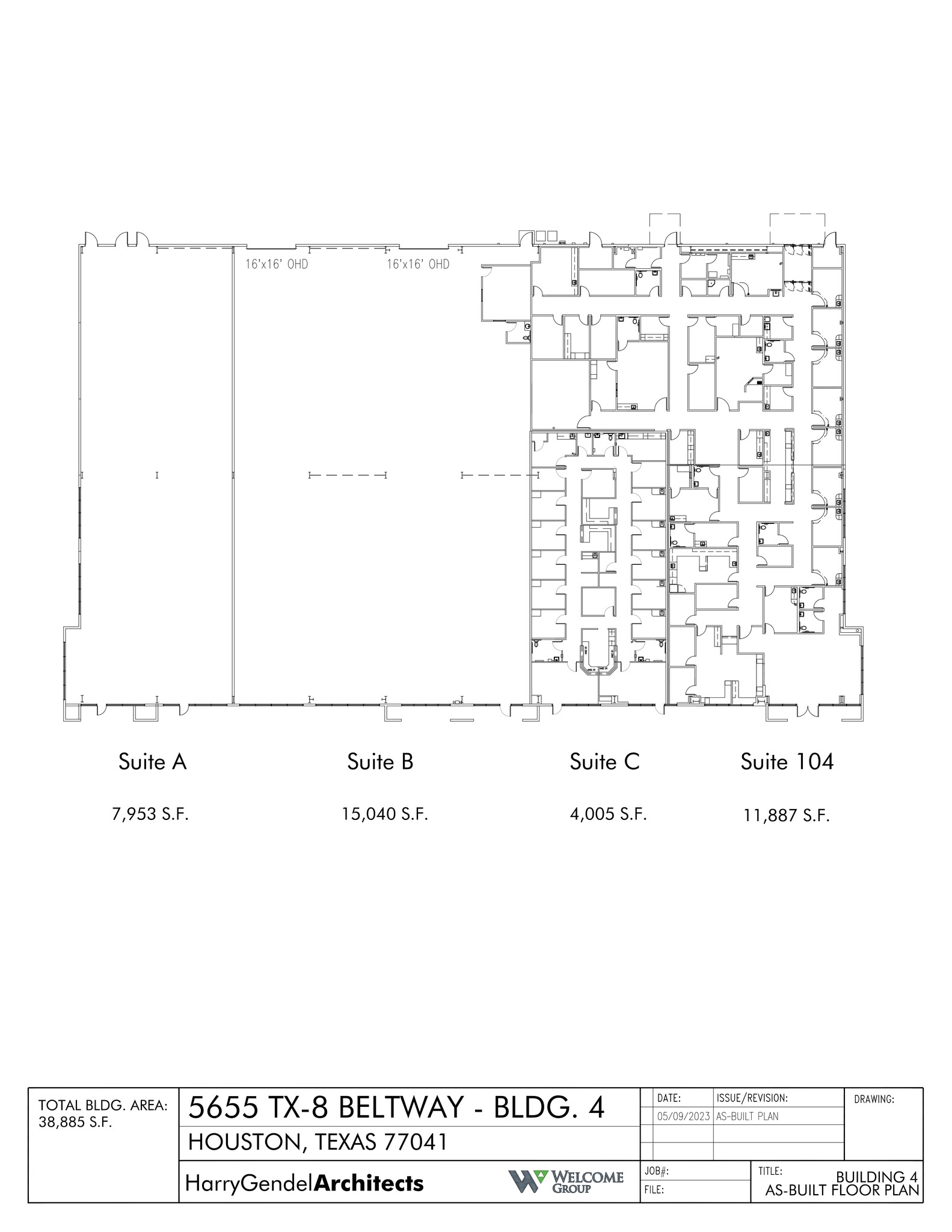 5655 W Sam Houston Pky N, Houston, TX for lease Site Plan- Image 1 of 1