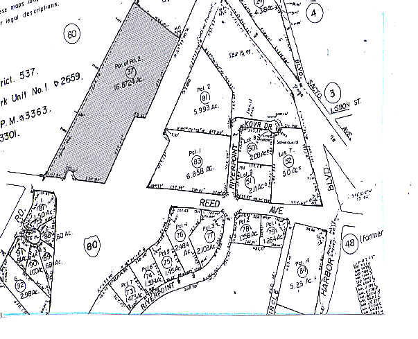 3200-3240 Reed Ave, West Sacramento, CA for lease - Plat Map - Image 1 of 1