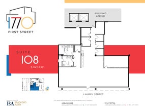 1770 First St, Highland Park, IL for lease Floor Plan- Image 1 of 2