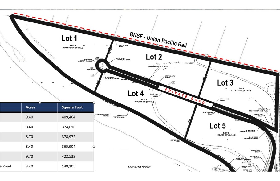 3515 Pleasant Hill Rd, Kelso, WA for lease - Site Plan - Image 1 of 2