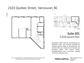 2323 Quebec St, Vancouver, BC for lease Site Plan- Image 1 of 1