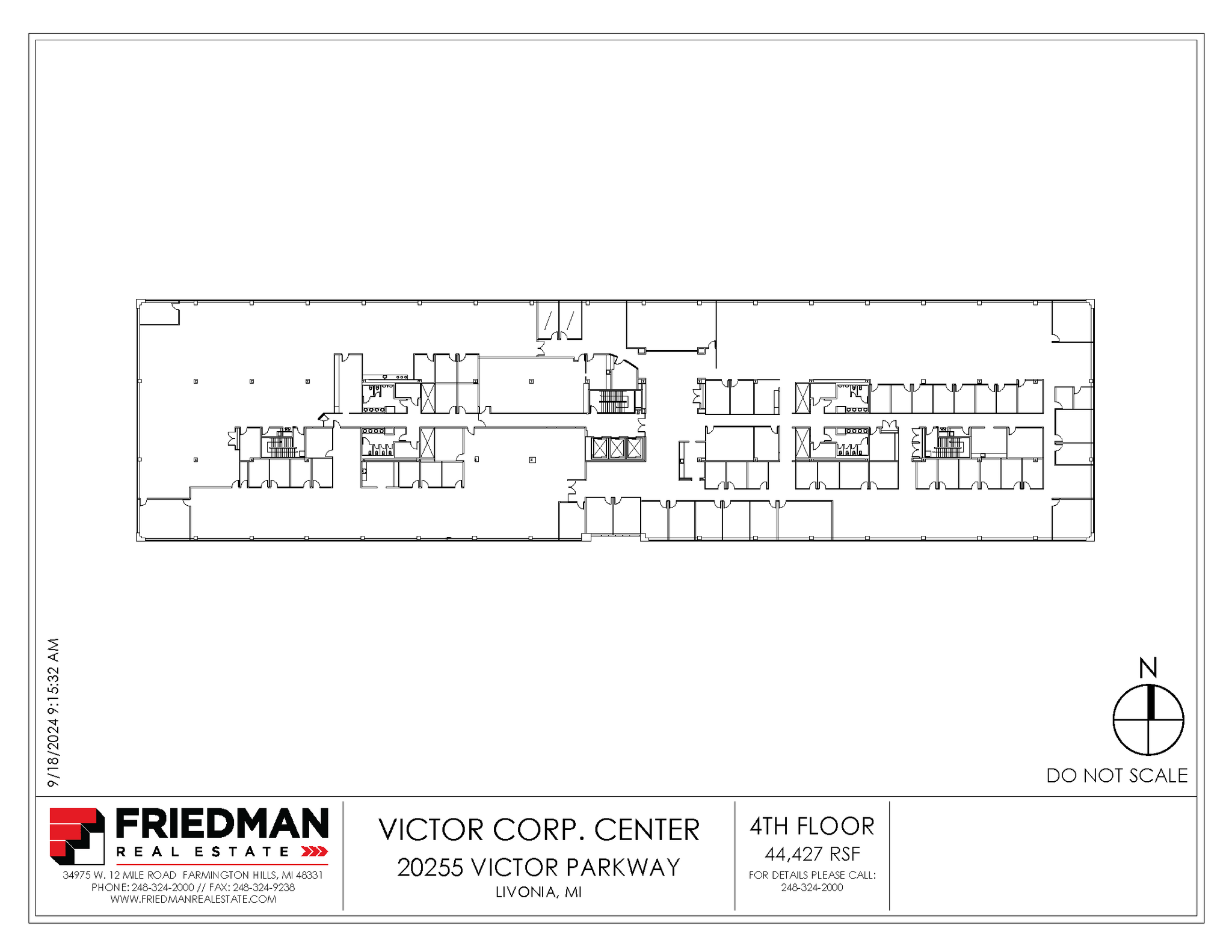 20255 Victor Pky, Livonia, MI for lease Floor Plan- Image 1 of 1