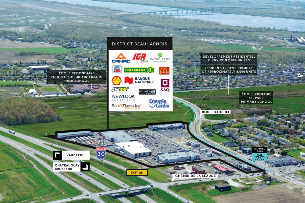 534 Boul Cadieux, Beauharnois, QC for lease Site Plan- Image 1 of 13