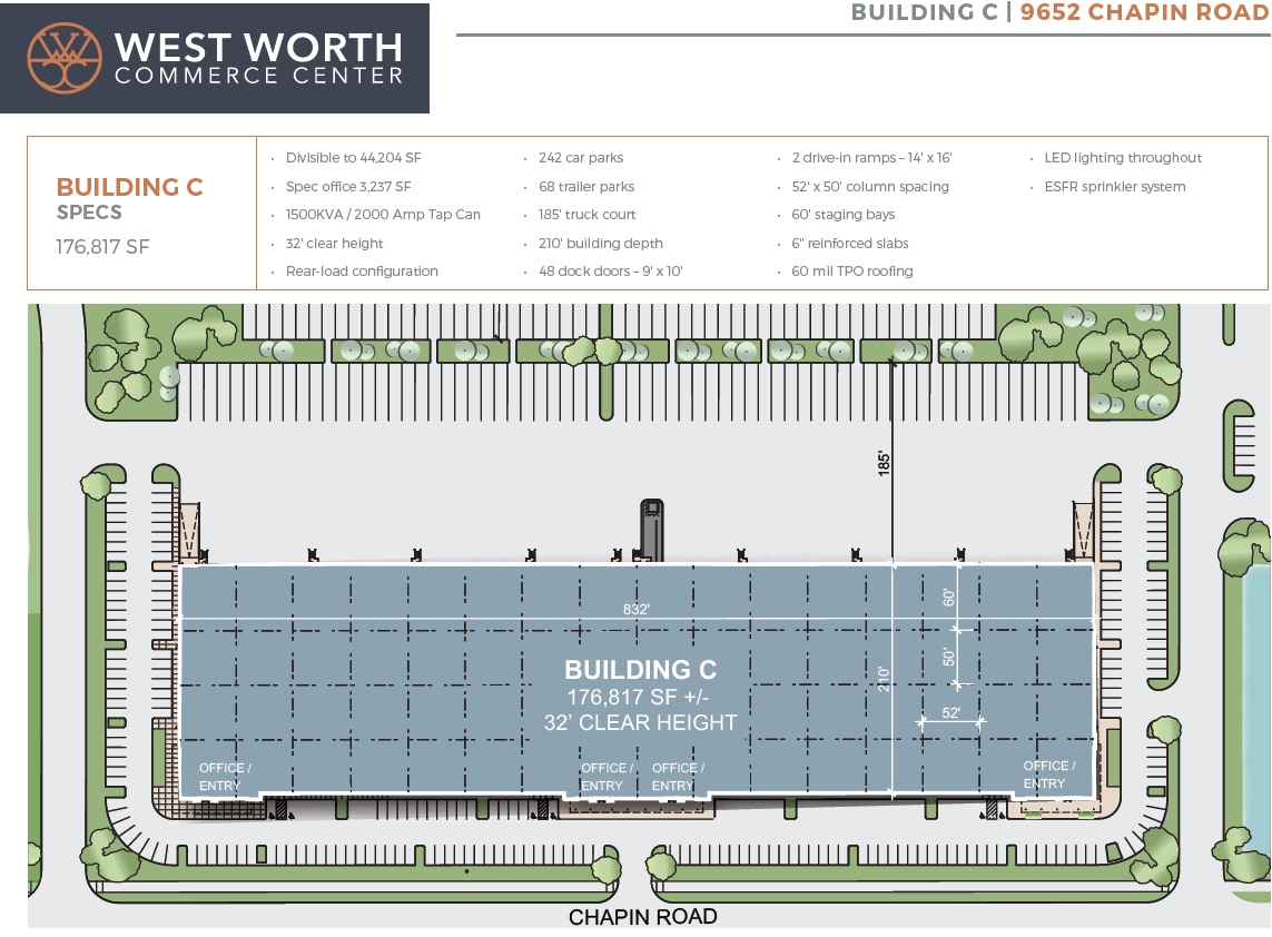 3601 Alemeda St, Fort Worth, TX for lease Site Plan- Image 1 of 1